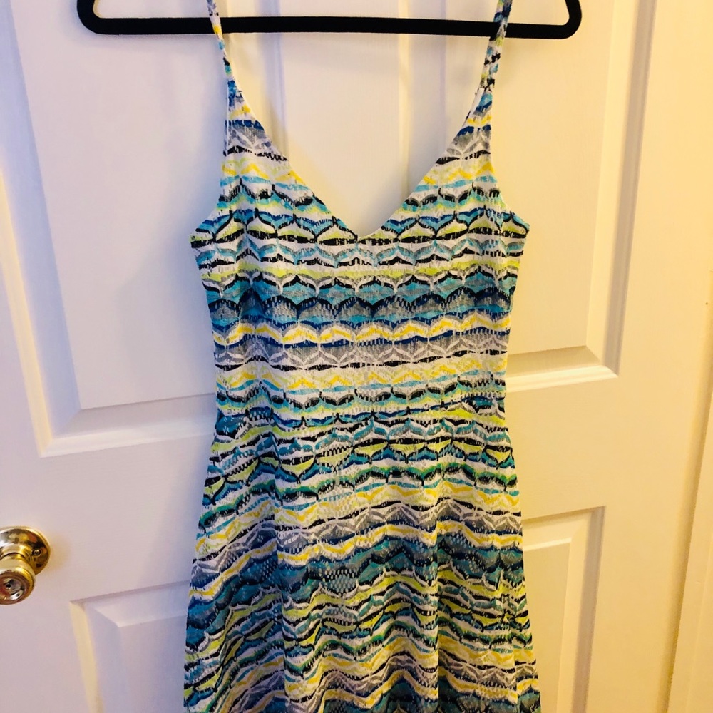 Bloomingdale's AQUA spaghetti strap dress